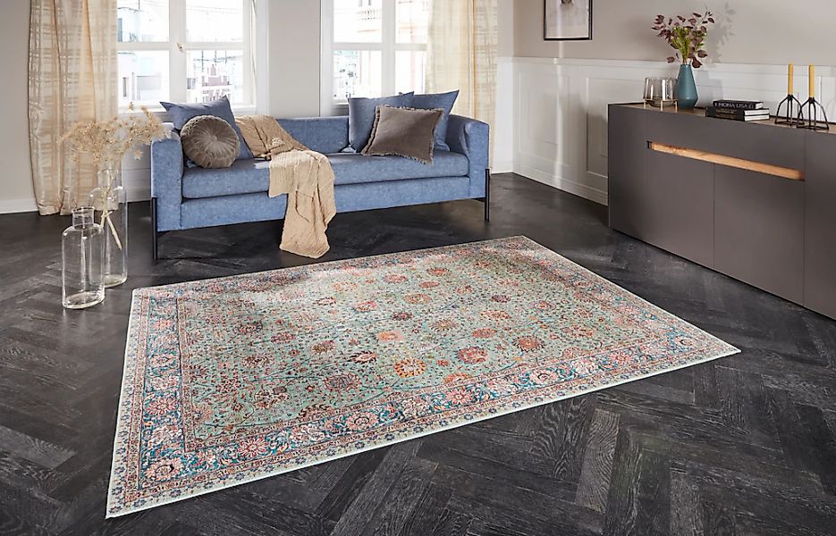 ELLE DECORATION Teppich "Mahal" rechteckig 5 mm Höhe Orientalisch, Kurzflor günstig online kaufen