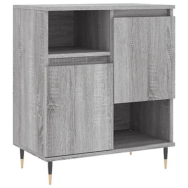 vidaXL Sideboard Grau Sonoma 60x35x70 cm Holzwerkstoff 831186 günstig online kaufen