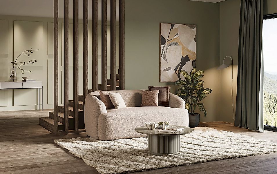 INOSIGN 2-Sitzer "Nergal, Einzelsofa, organisches Design, Brite 177cm", Mod günstig online kaufen