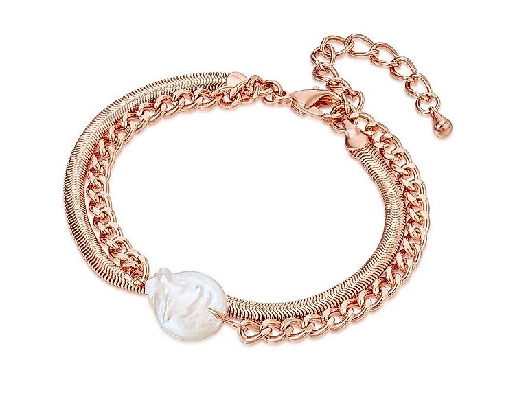 Lulu & Jane Perlenarmband roségold, Messing günstig online kaufen