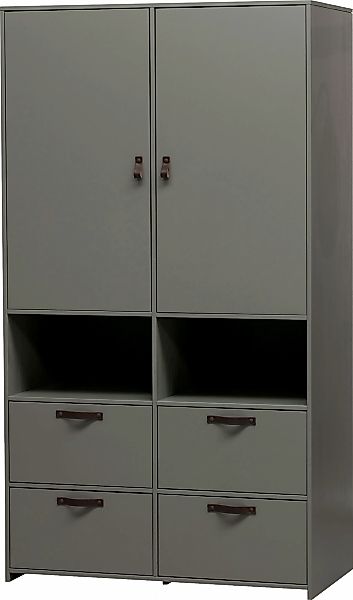 WOOOD Garderobenschrank "Stage", viel Stauraum, H 185 cm x B 102 cm günstig online kaufen