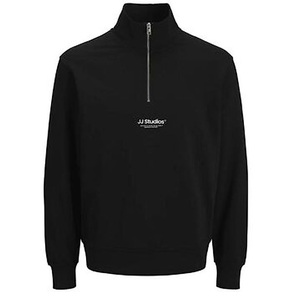 Jack & Jones  Sweatshirt 12279519 SOHO SWEAT QUARTER ZIP-BLACK günstig online kaufen