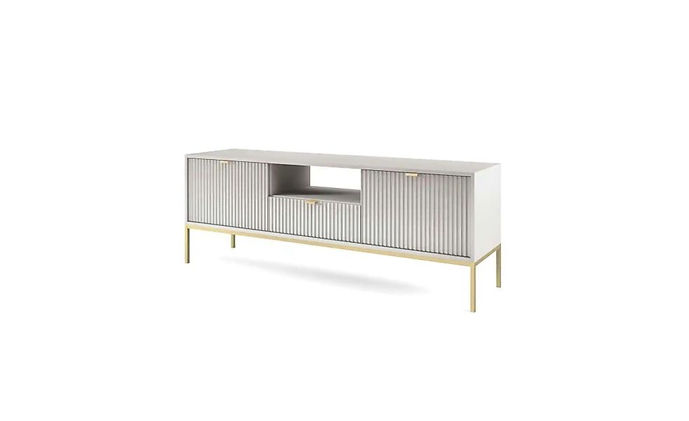 Lowboard  Nova ¦ grau ¦ Maße (cm): B: 154 H: 56 Kommoden & Sideboards > Low günstig online kaufen