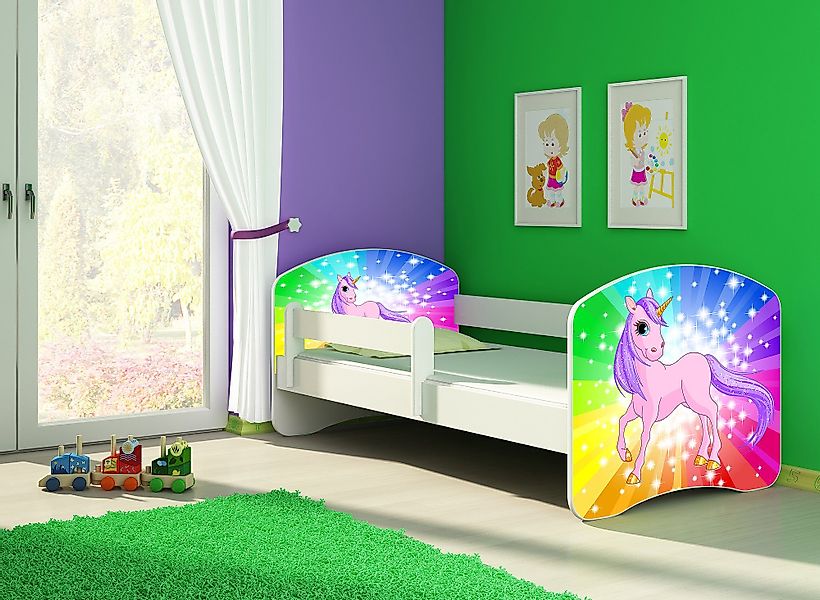 Clamaro Kinderbett (Kinderbett, Babybett 70x140, 80x160, günstig online kaufen