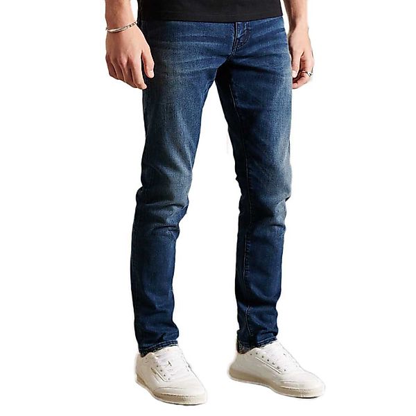 Superdry Slim Jeans 36 Vanderbilt Ink Worn günstig online kaufen
