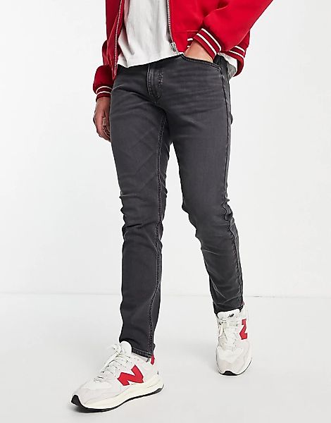 Lee Luke – Schmal zulaufende Jeans mit schmalem Schnitt-Grau günstig online kaufen