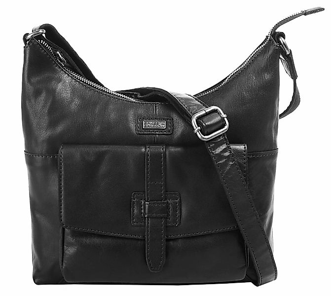 Spikes & Sparrow Umhängetasche echt Leder günstig online kaufen