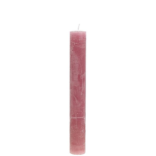 Viana Spitzkerze Stabkerzen durchgefärbt Altrosa 34mm günstig online kaufen