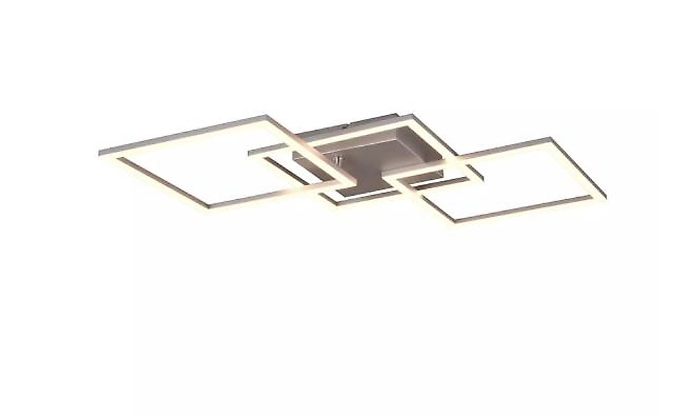 LED-Deckenleuchte 31 Watt Metall Titanfarbig günstig online kaufen
