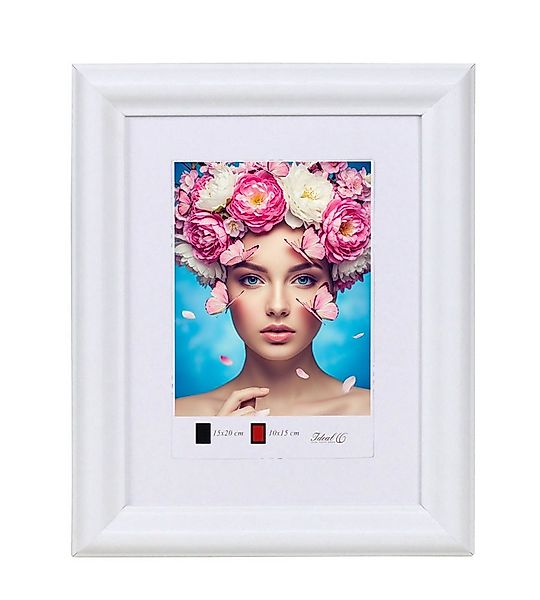 IDEAL TREND Bilderrahmen Holzrahmen mit Kunststoffglas Bilderrahmen MDF-Rah günstig online kaufen
