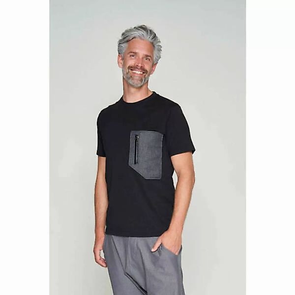 T-shirt Smartpocket Schwarz günstig online kaufen