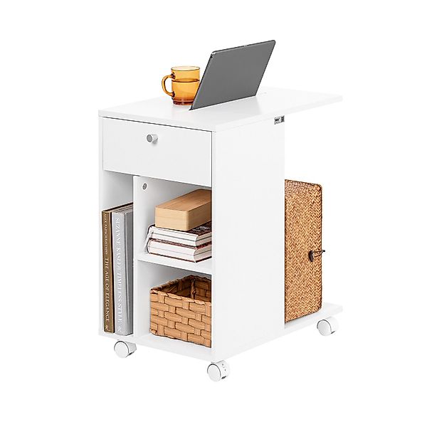 SoBuy Beistelltisch FBT148, C-förmiger Wohnzimmertisch Couchtisch günstig online kaufen