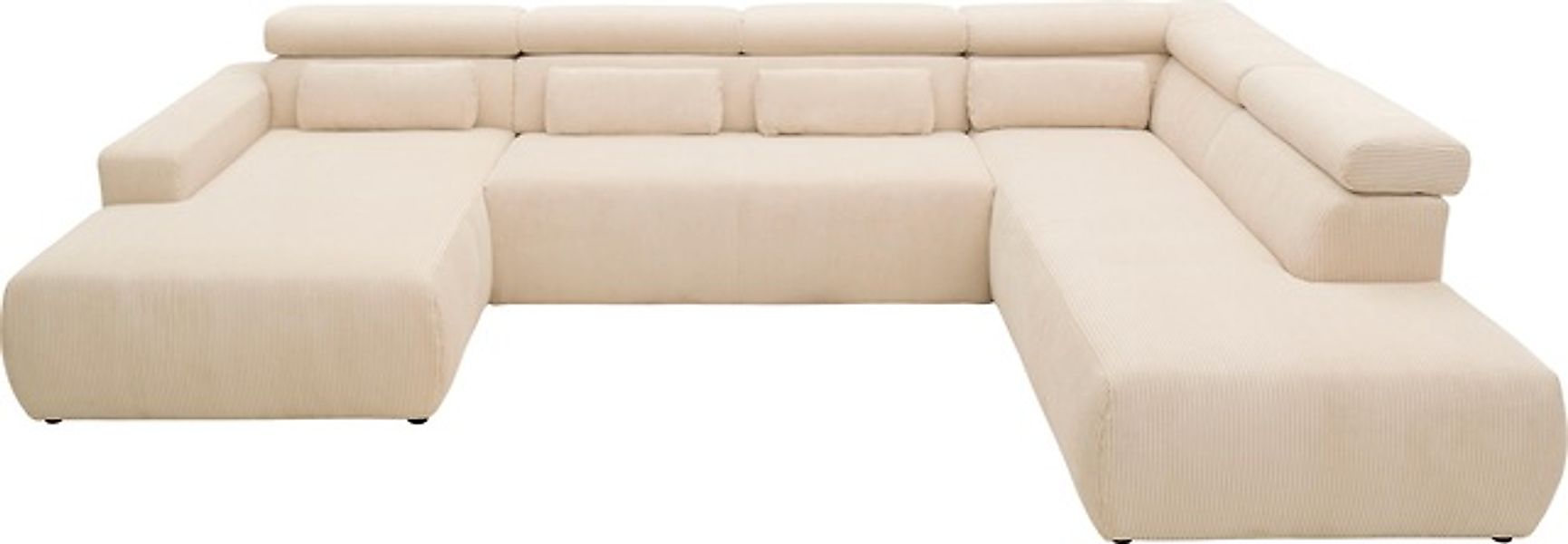 DOMO collection Wohnlandschaft »Brandon, whlw. mit Sitztiefenverstellung, w günstig online kaufen