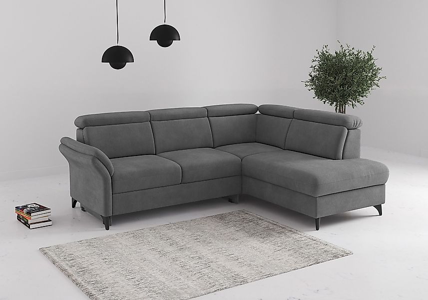 sit&more Ecksofa "Glendale, L-Form" inkl. Kopfteilverstellung, wahlweise mi günstig online kaufen