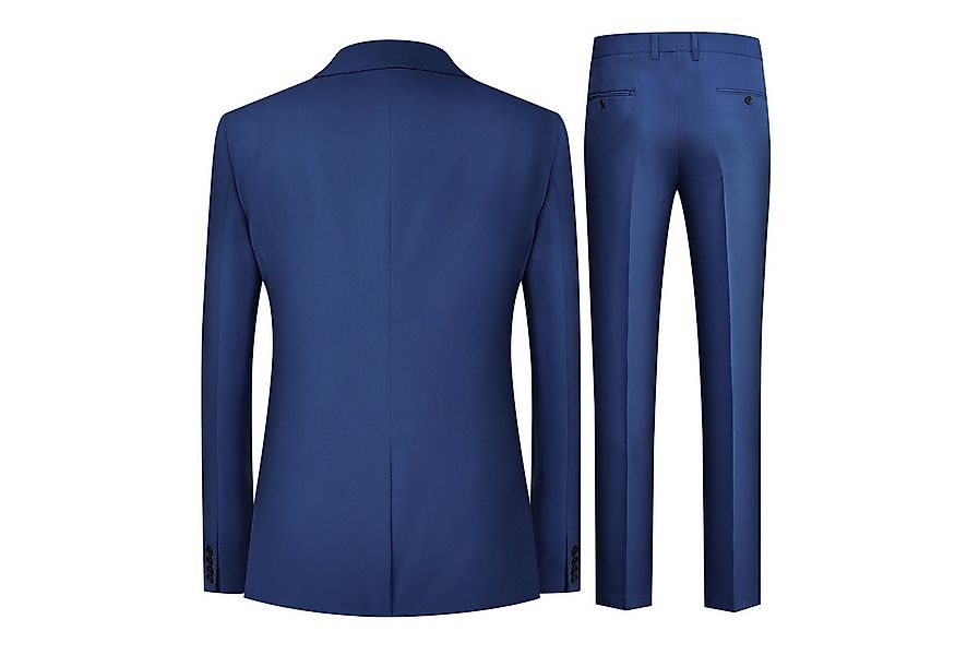 Allthemen Anzug Herren Slim Fit Business Anzug im eleganten Look Hochzeitsa günstig online kaufen