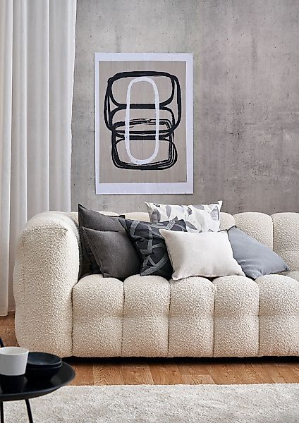 APELT Kissenhülle "Stone" mit Kettelrand günstig online kaufen