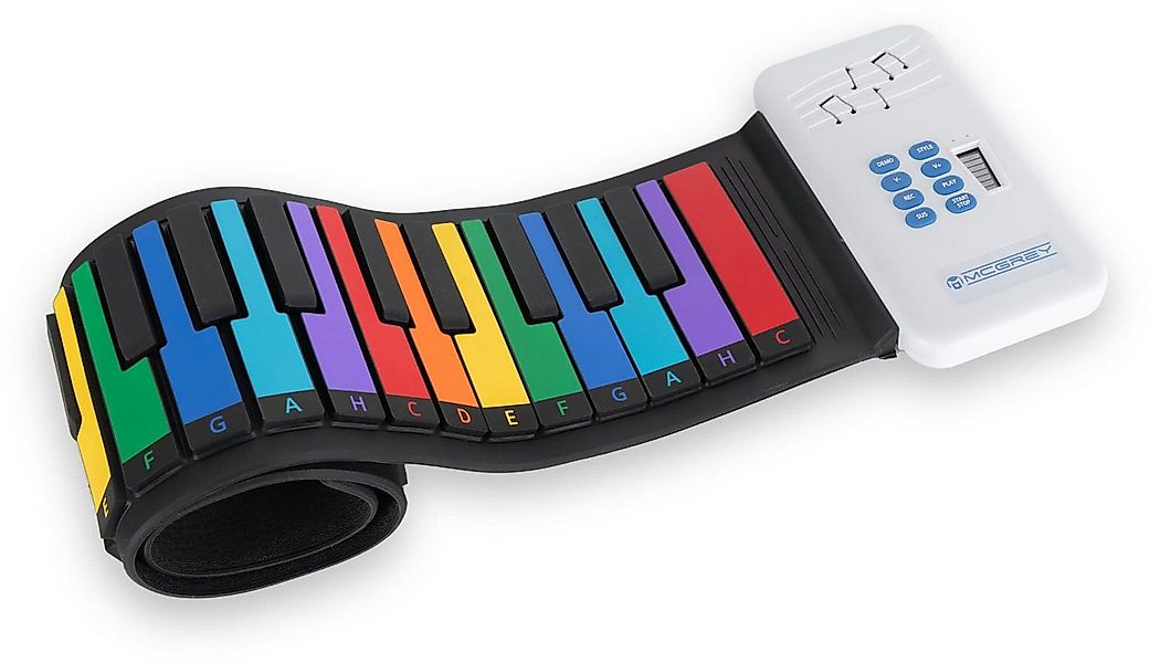 McGrey Spielzeug-Musikinstrument McGrey RA-49 Kinder Rollpiano mit 49 bunte günstig online kaufen