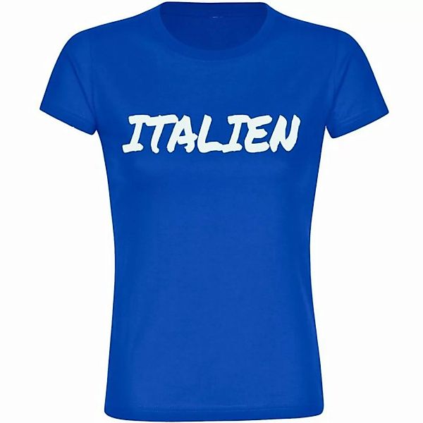 multifanshop T-Shirt Damen Italien - Textmarker - Frauen günstig online kaufen