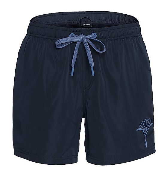 JOOP Badeshorts "Solid", Cornflower-Logo, kurze Seitenschlitze günstig online kaufen