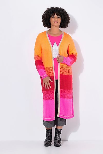 Angel of Style Strickjacke Long-Strickjacke Blockstreifen-Farbverlauf günstig online kaufen