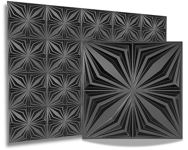 IKHEMalarka 3D Wandpaneel 3D Paneele PVC günstig online kaufen