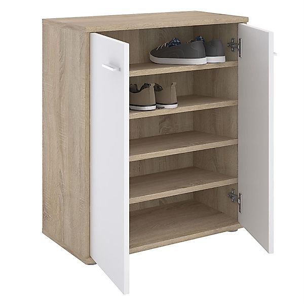 CARO-Möbel Schuhschrank LENNIS Schuhschrank Schuhkommode Aufbewahrung günstig online kaufen