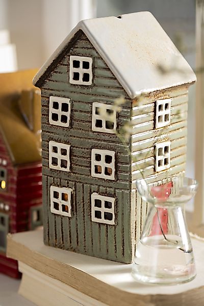 Ib Laursen Kerzenhalter Lichterhaus Teelichthalter Teelichthaus günstig online kaufen
