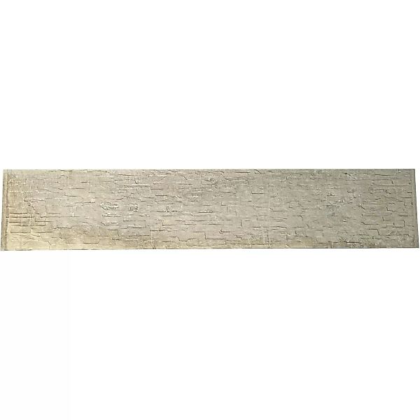 Beckers Betonzaun-Platte Rockstone 200 cm x 38,5 cm x 3 cm günstig online kaufen