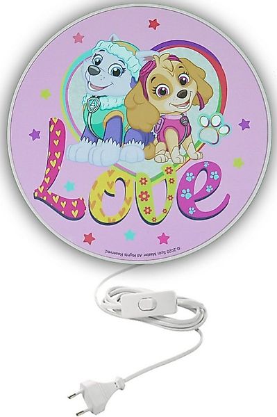 niermann Wandleuchte Pawsitive Pups, ohne Leuchtmittel, Wandleuchte Paw Pat günstig online kaufen