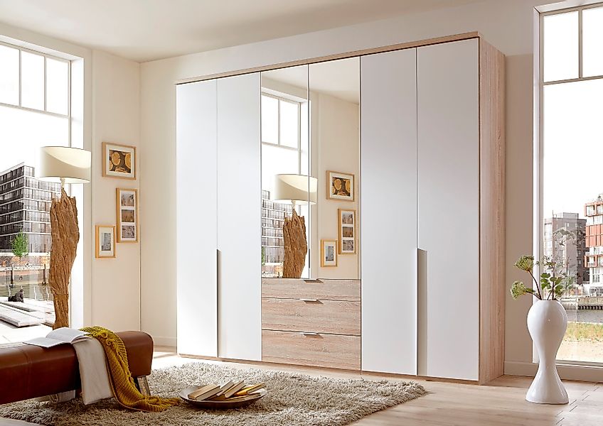 Wimex Kleiderschrank "New York mit Spiegeltüren" in 5 Breiten und 2 Höhen günstig online kaufen