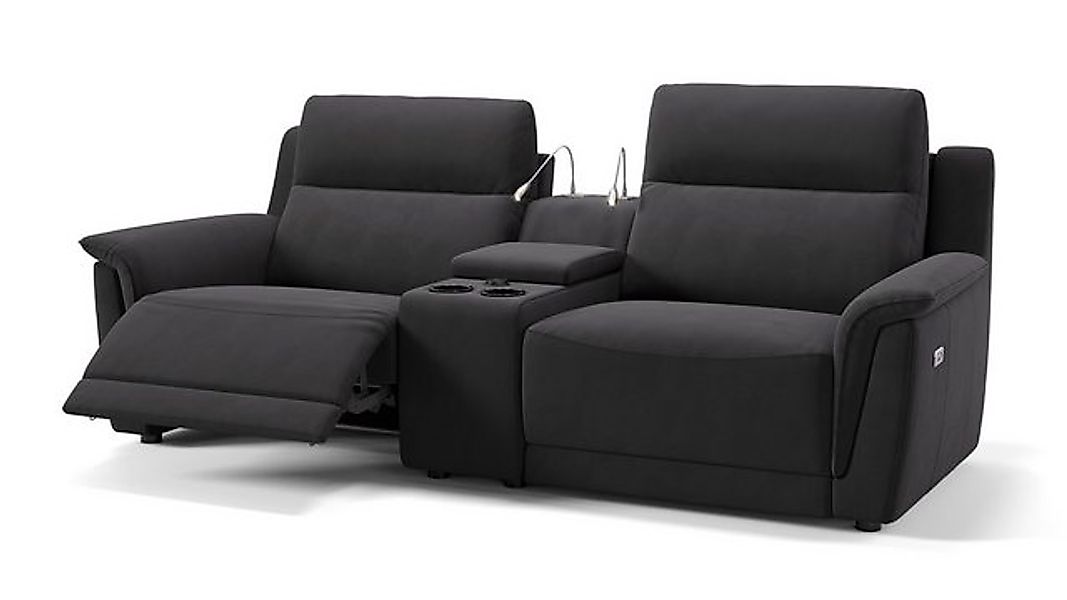 Sofanella 2-Sitzer Stoff MALITO, Heimkinosofa, Kinocouch, Funktionssofa, Ki günstig online kaufen