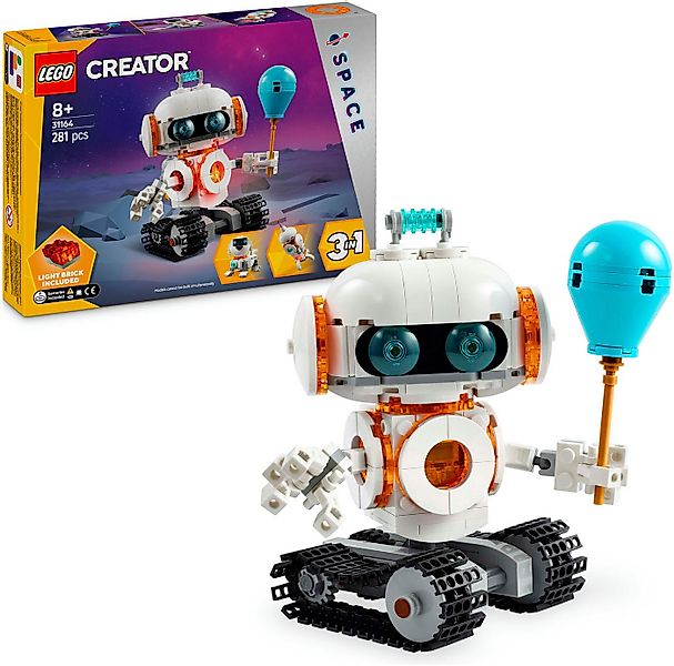 LEGO® Weltraum-Roboter (31164), LEGO Creator Konstruktionsspielsteine, (281 günstig online kaufen