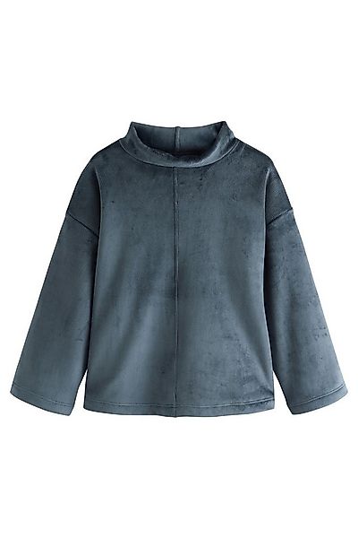 Next Strickpullover Gemütlicher Cord-Pullover mit Wasserfallkragen (1-tlg) günstig online kaufen