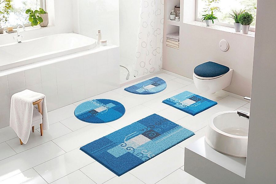 Grund Badematte Frida, Höhe 20 mm, rutschhemmend beschichtet, schnell trock günstig online kaufen