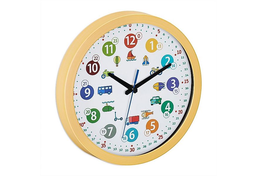 relaxdays Wanduhr für Kinder Fahrzeuge günstig online kaufen