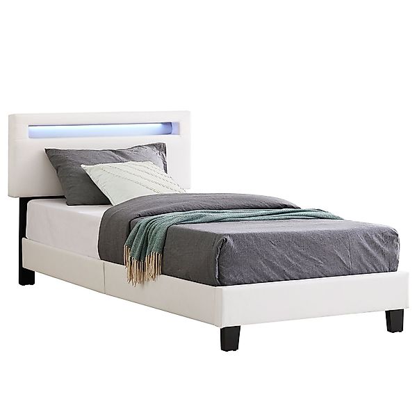 CARO-Möbel Polsterbett BENITO, Polsterbett 90x200 cm günstig online kaufen
