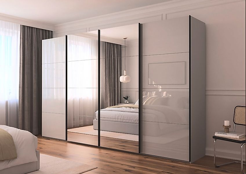 rauch Schwebetürenschrank »Kleiderschrank Schrank Garderobe Schlafzimmersch günstig online kaufen