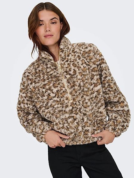 ONLY Sweatjacke "ONLXENA L/S TEDDY BOX SWT" günstig online kaufen