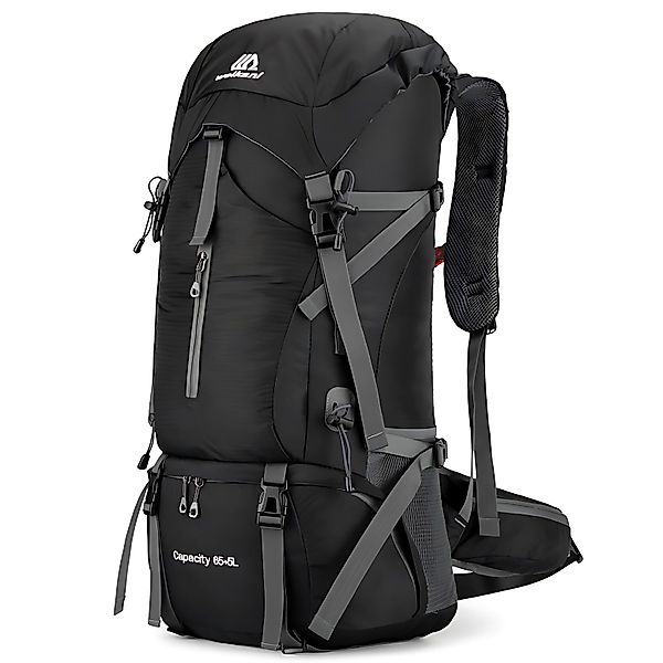 ibettertec Wanderrucksack, 70L Trekkingrucksack Reiserucksack Outdoorrucksa günstig online kaufen