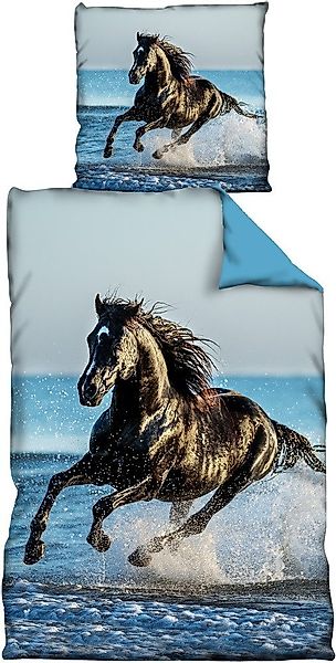 VertriebsArena GmbH Bettwäsche Mf Bettwäsche Pferd günstig online kaufen