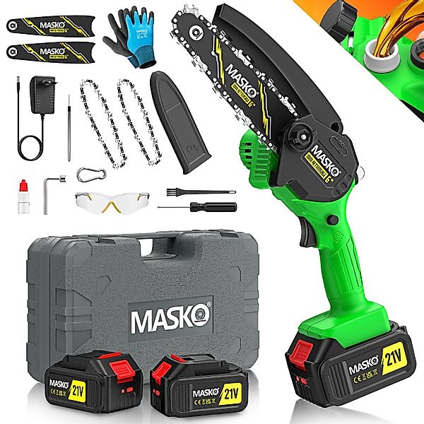 MASKO Akku-Kettensäge Mini Kettensäge 800W Elektrische günstig online kaufen