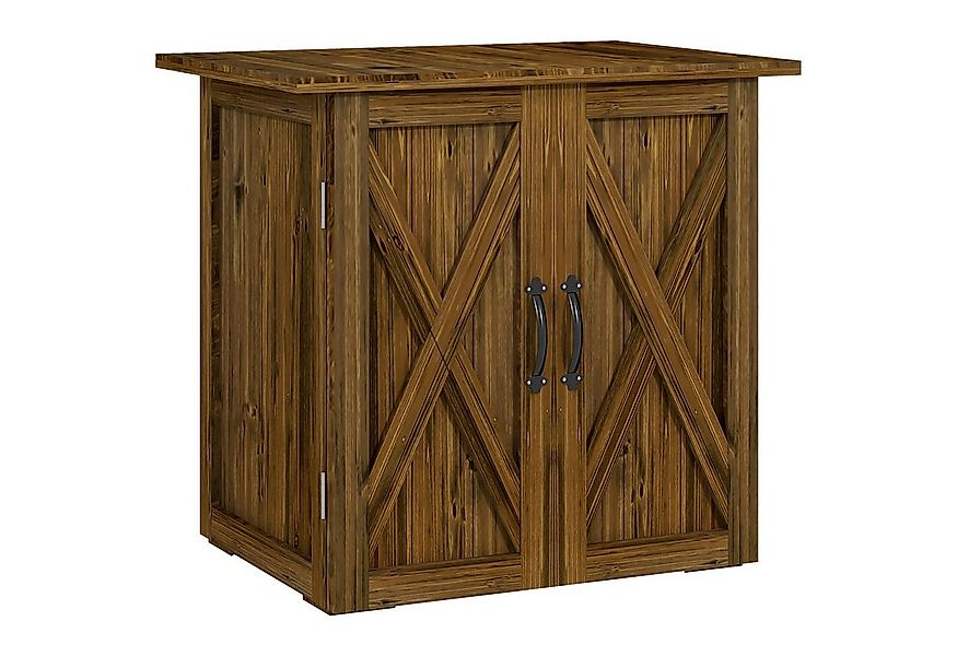 Outsunny Geräteschrank mit Doppeltür, Doppeltür, Magnetverschlüsse (Kissenb günstig online kaufen