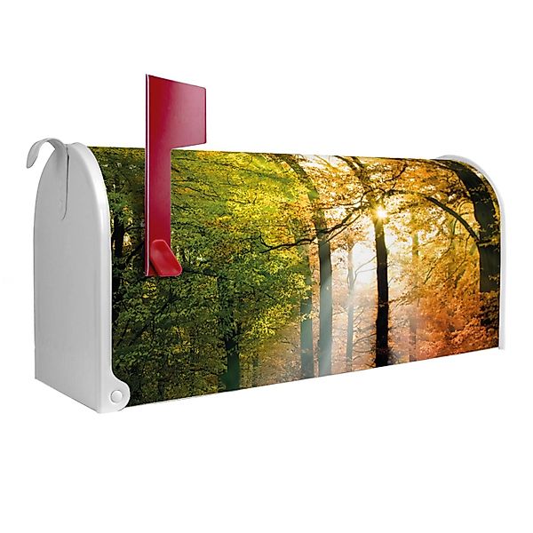 Banjado Amerikanischer Briefkasten Weiß 48x22x16cm US Mailbox Letterbox Pos günstig online kaufen