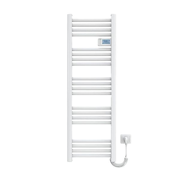 Emke Handtuchwärmer Elektrisch 120x40cm 450W Weiß Heizkörper mit Thermostat günstig online kaufen