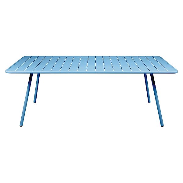 Luxembourg Tisch 207 x 100 cm Maya-Blau günstig online kaufen