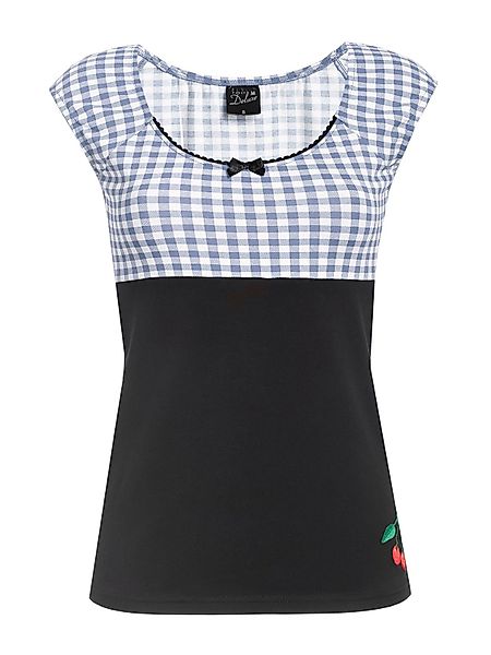 Pussy Deluxe T-Shirt Lightpink Plaid Evie günstig online kaufen