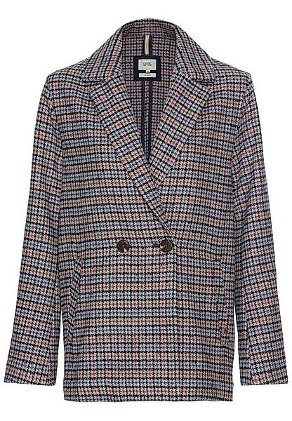 camel active Kurzblazer Oversized Blazer mit kariertem Muster günstig online kaufen