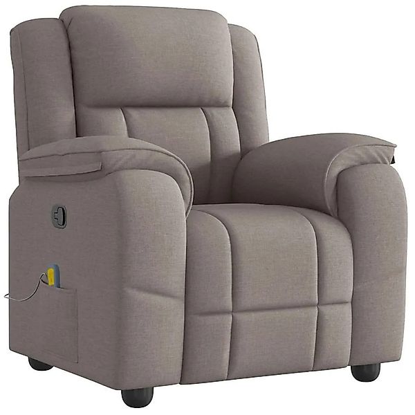vidaXL Massagesessel Taupe Stoff 4015717 günstig online kaufen