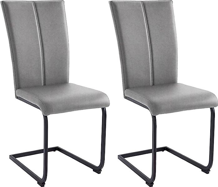 Home affaire Freischwinger »Nils«, (Set), 2 St., Strukturstoff-Feinstruktur günstig online kaufen