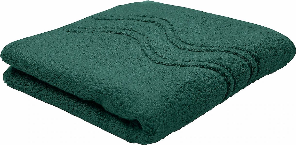 ROSS Handtuch "Cashmere feeling" 100% Baumwolle, mit Wellen-Bordüre, große günstig online kaufen